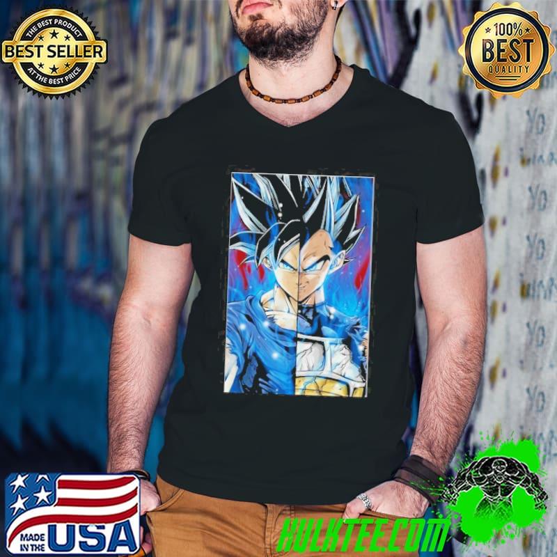 Son goku vegeta dragon ball z ultra instinct super saiyan classic shirt