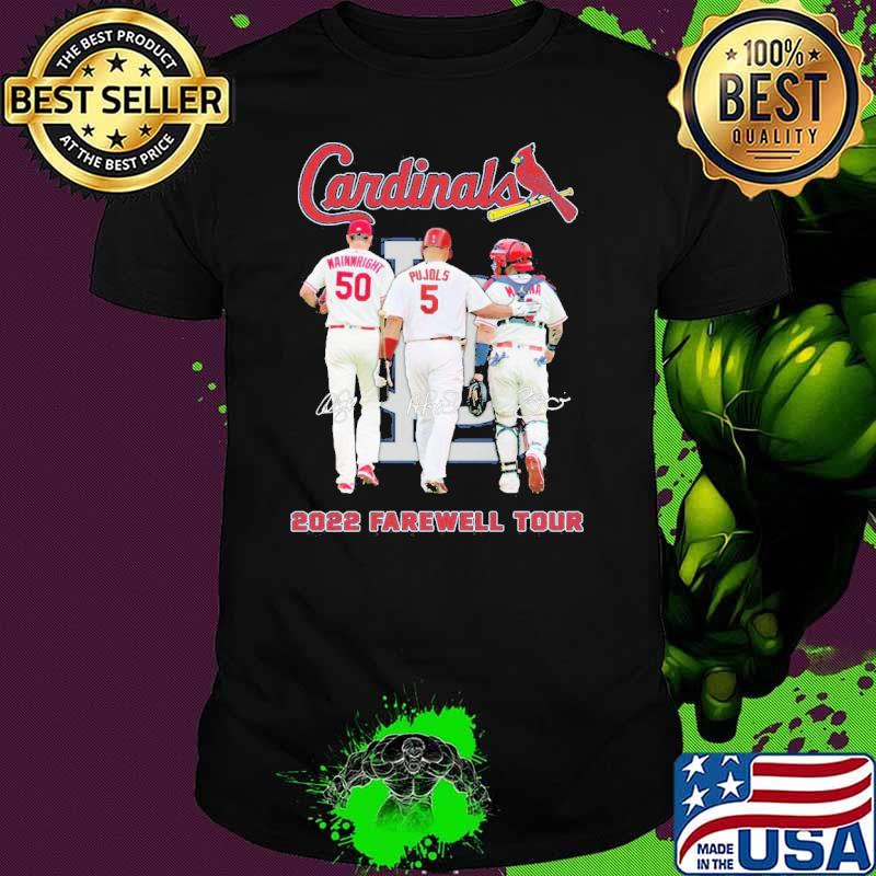 St Louis Cardinals 2022 Farewell Tour Signatures Shirt