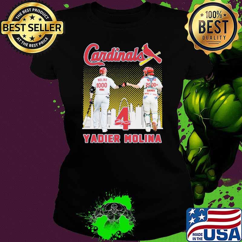 St Louis Cardinals Yadier Molina Signatures Shirt Ladies tee St Louis Cardinals Yadier Molina Signatures Shirt Ladies tee