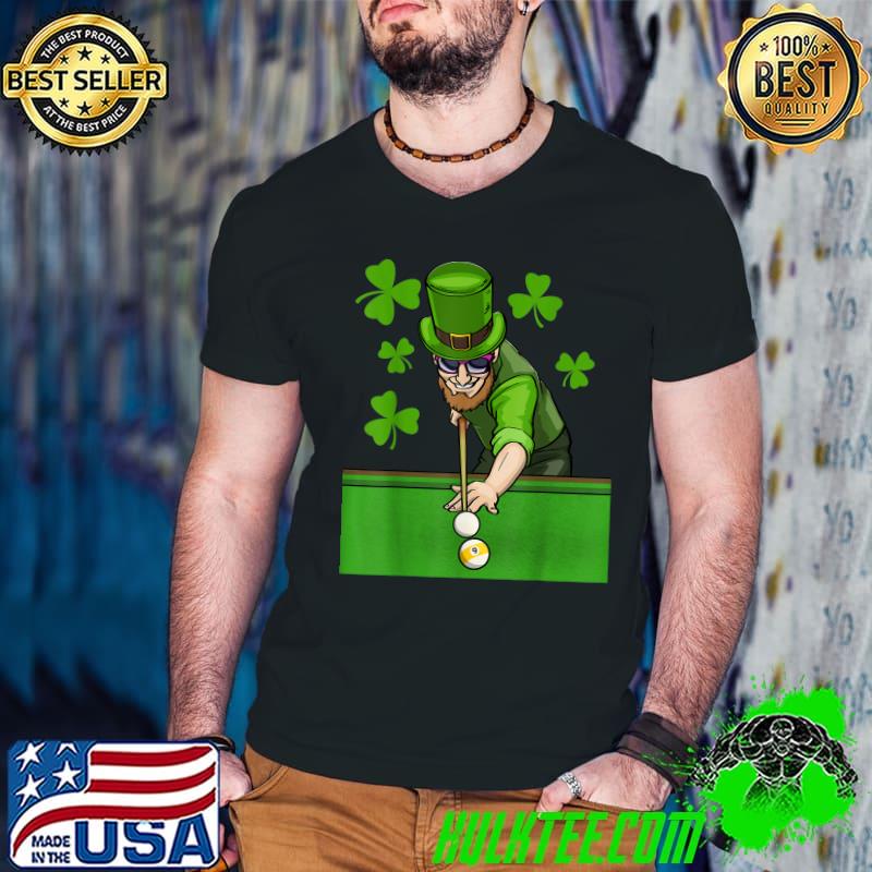 St Patrick's Day Playing Pool T-Shirt