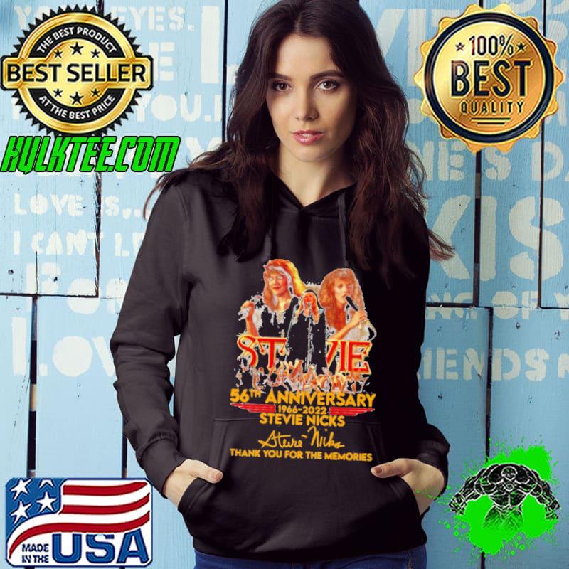 Stevie nicks 56th anniversary 1966 2022 signature classic s Hoodie Stevie nicks 56th anniversary 1966 2022 signature classic s Hoodie
