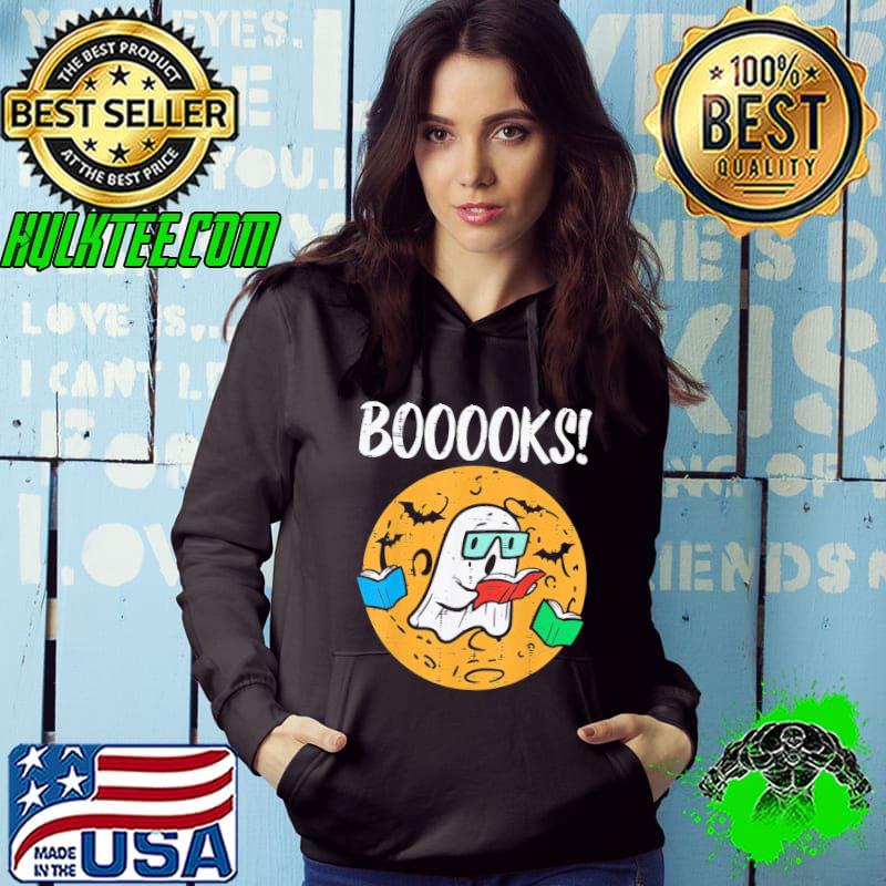 Teacher halloween books reading ghost halloween teacher librarian men women classic s Hoodie Teacher halloween books reading ghost halloween teacher librarian men women classic s Hoodie
