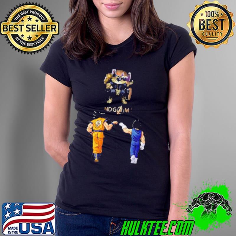 Thanos avengers endgame goku and vegeta classic s Ladies Tee Thanos avengers endgame goku and vegeta classic s Ladies Tee