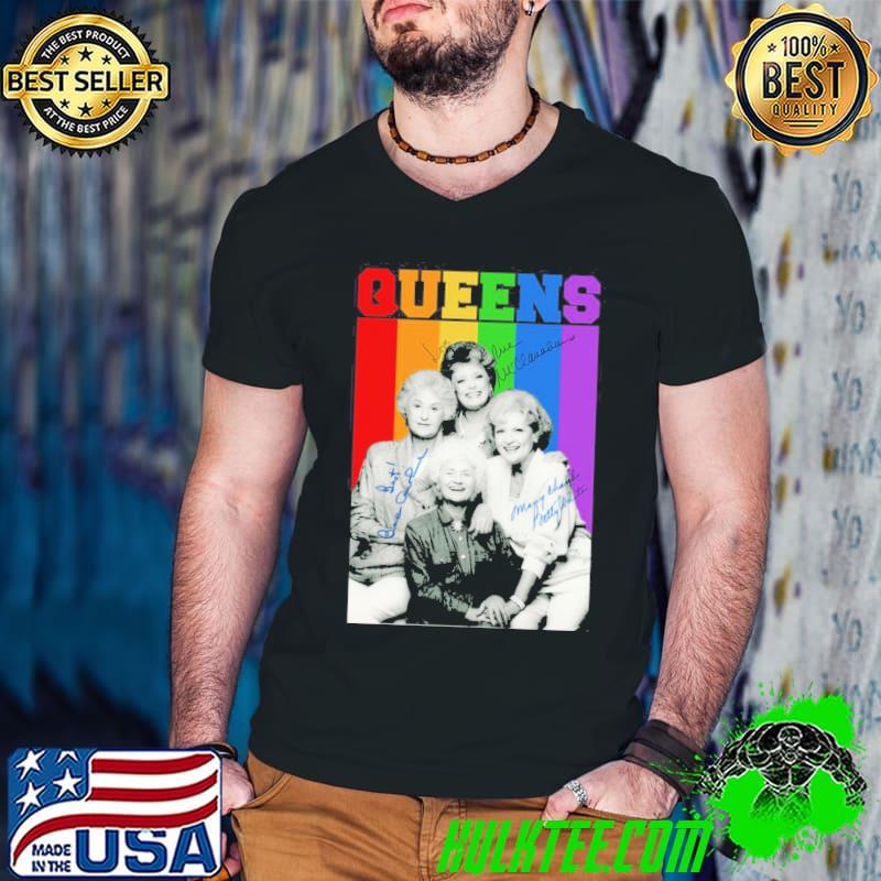 The golden girls queens LGBT vintage design classic shirt