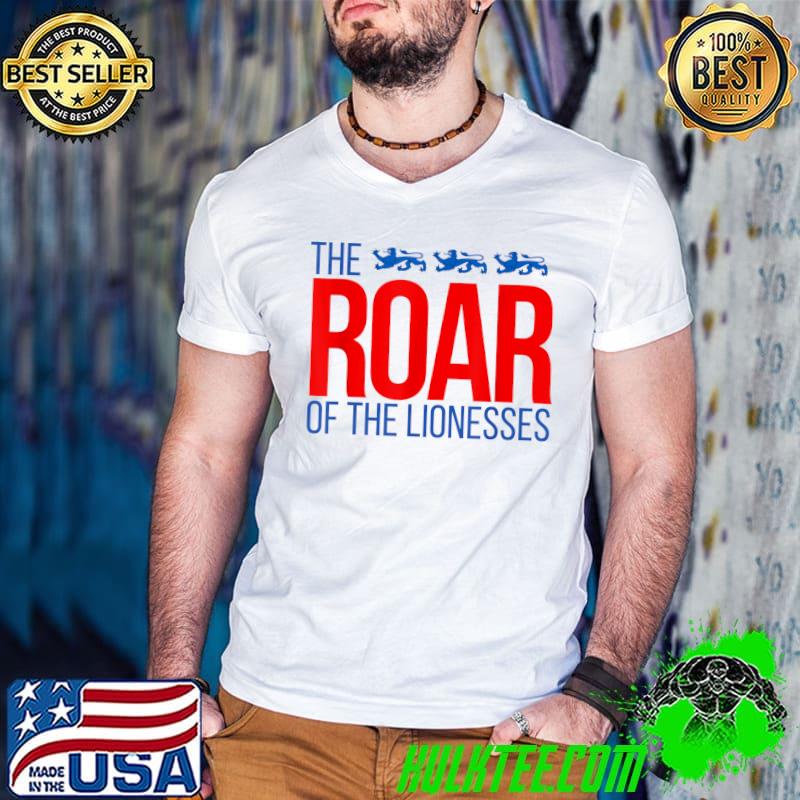The Roar Of The Lionesses 2022 Merchandise Support the Football Soccer T-Shirt