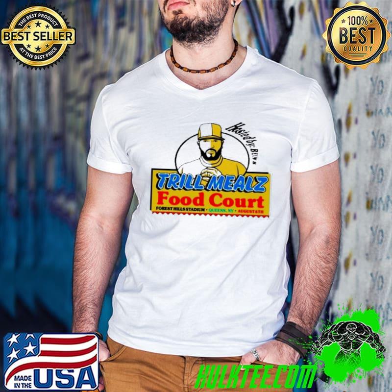The rock the bell festival bun b bun b's trill mealz food court classic shirt