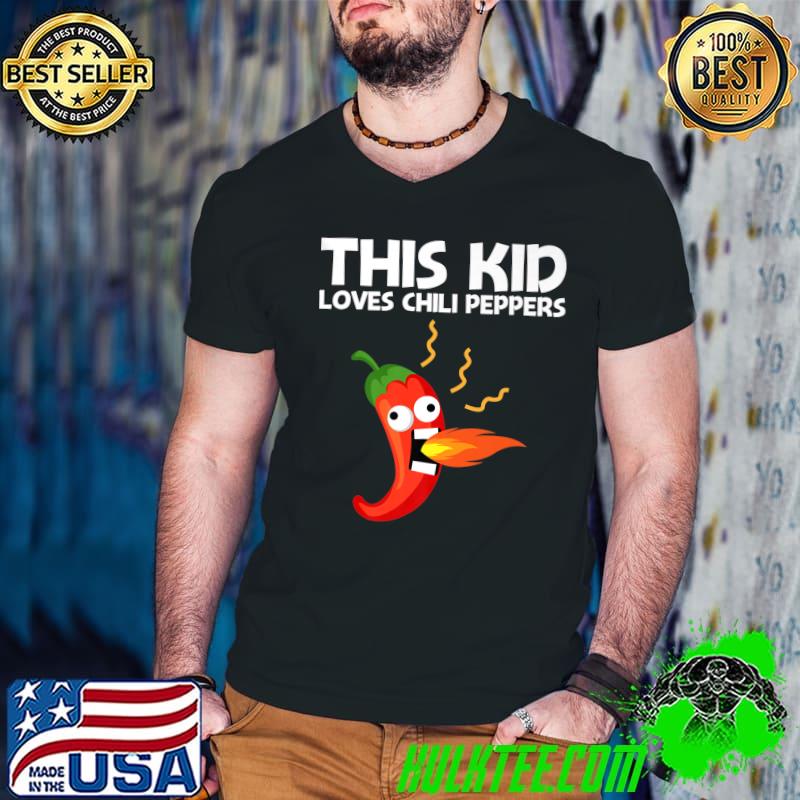 This Kid Loves Chilis Spicy Habanero Chile T-Shirt