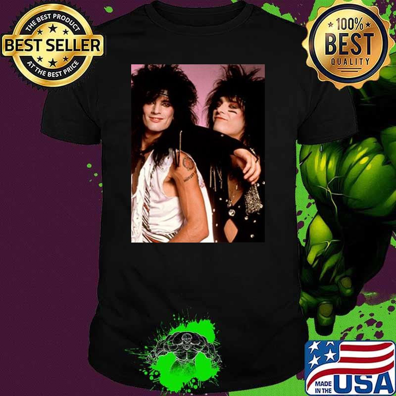 Tommy Lee & Nikki Sixx - Poster Classic T-Shirt