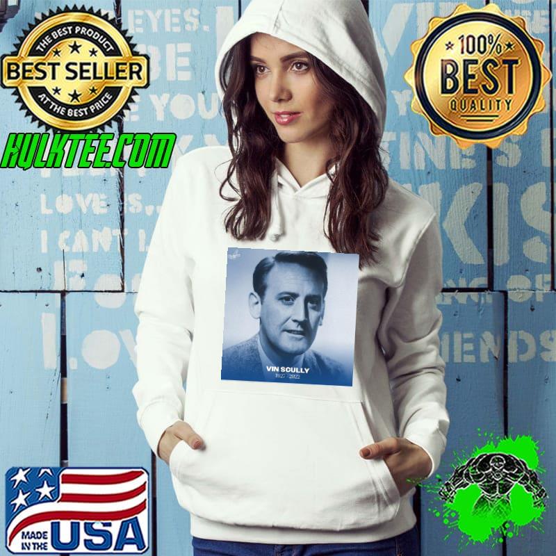 Vin scully legendary mlb and los angeles Dodgers 1927 2022 sportscaster classic s Hoodie Vin scully legendary mlb and los angeles Dodgers 1927 2022 sportscaster classic s Hoodie