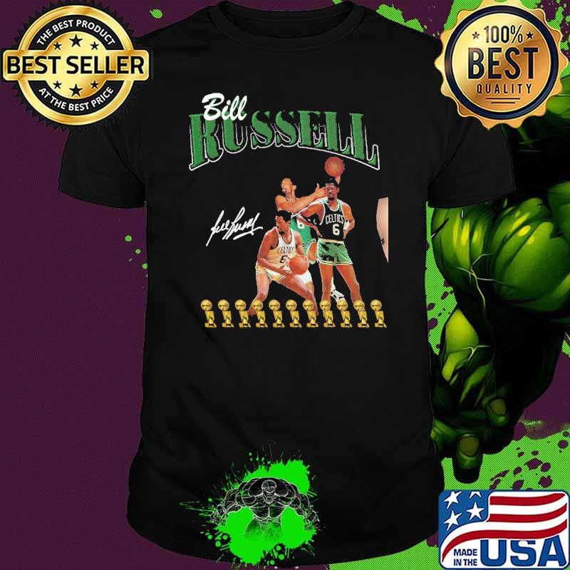 Vintage Bill Russell Signature Shirt