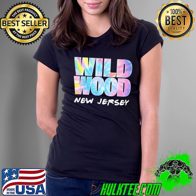Vintage tie dye wildwood new jersey classic s Ladies Tee Vintage tie dye wildwood new jersey classic s Ladies Tee
