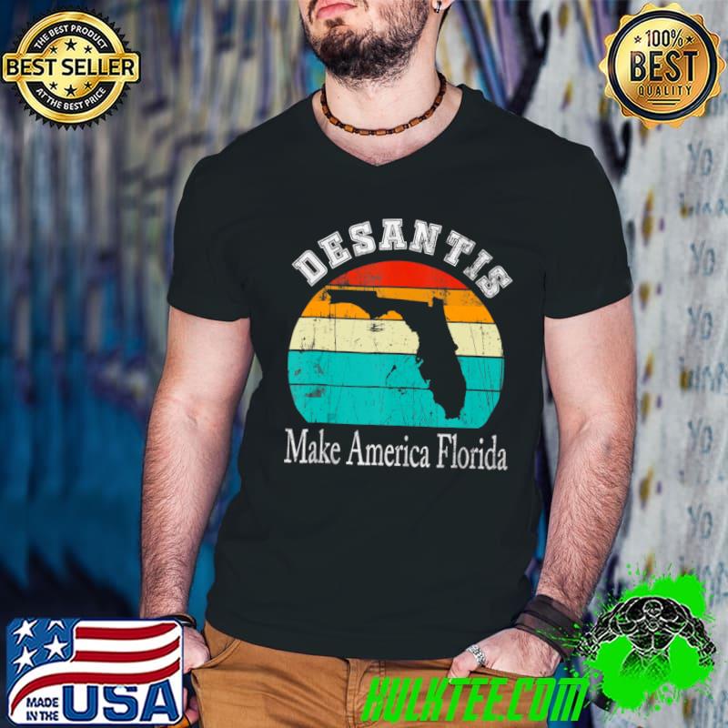 Vintage Trump DeSantis 2024 Election, Make America Florida Classic T-Shirt