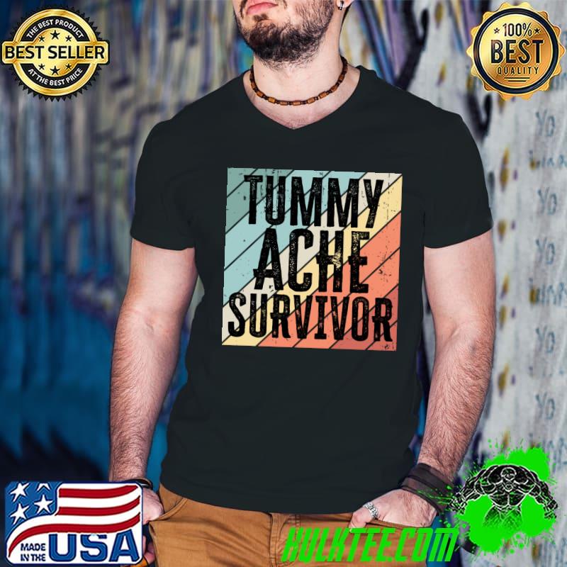 Vintage Tummy Ache Survivor distressed Essential T-Shirt