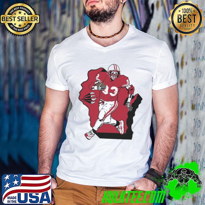 W Football sport shirt