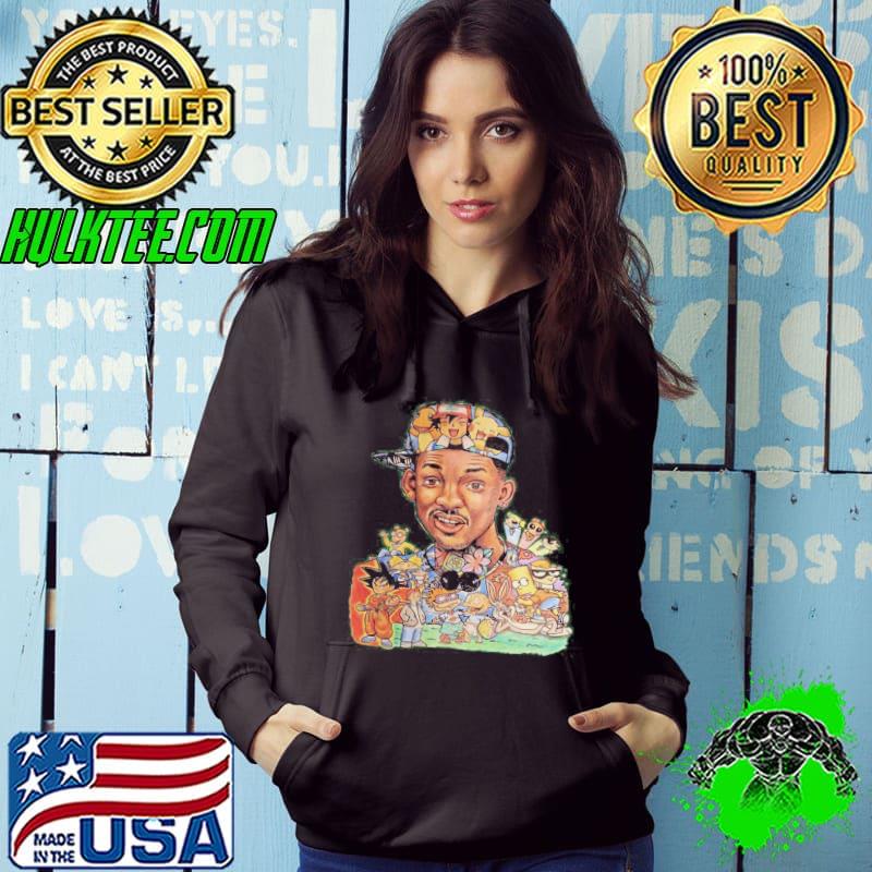 Will smith rocket power simpson dragon ball classic s Hoodie Will smith rocket power simpson dragon ball classic s Hoodie