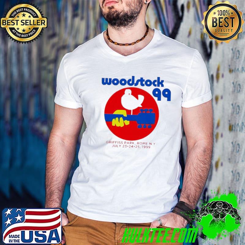 Woodstock 99 festival logo music festival classic shirt