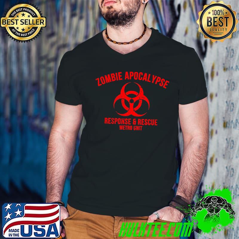 Zombie Apocalypse Response & Rescue Metro Unit T-Shirt