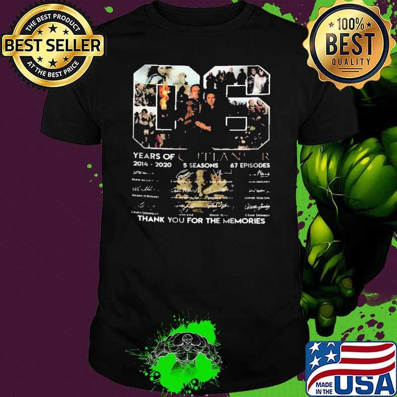 06 Years Of Outlander Thank You For The MEmories Shirt
