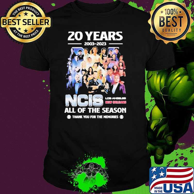 20 Years 2003 2023 NCIS Los Angeles All Of the Season Shirt