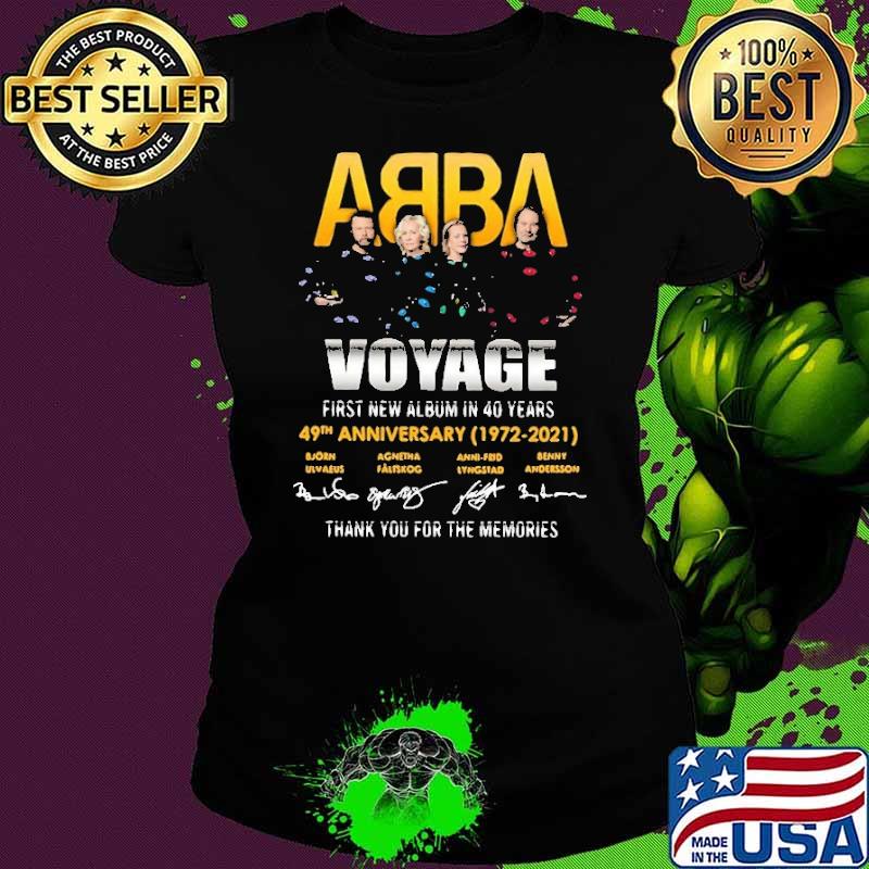 ABBA Voyage First New Album In 40 Years Shirt Ladies tee ABBA Voyage First New Album In 40 Years Shirt Ladies tee