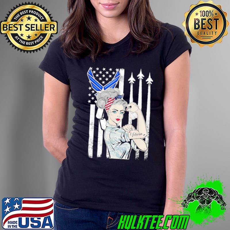 Air force veteran usaf air force women proud classic s Ladies Tee Air force veteran usaf air force women proud classic s Ladies Tee