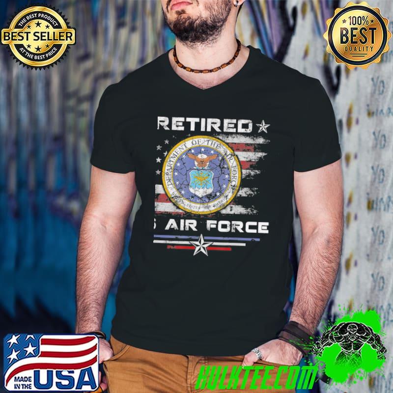 Air force veteran vintage retired us air force veteran shirt