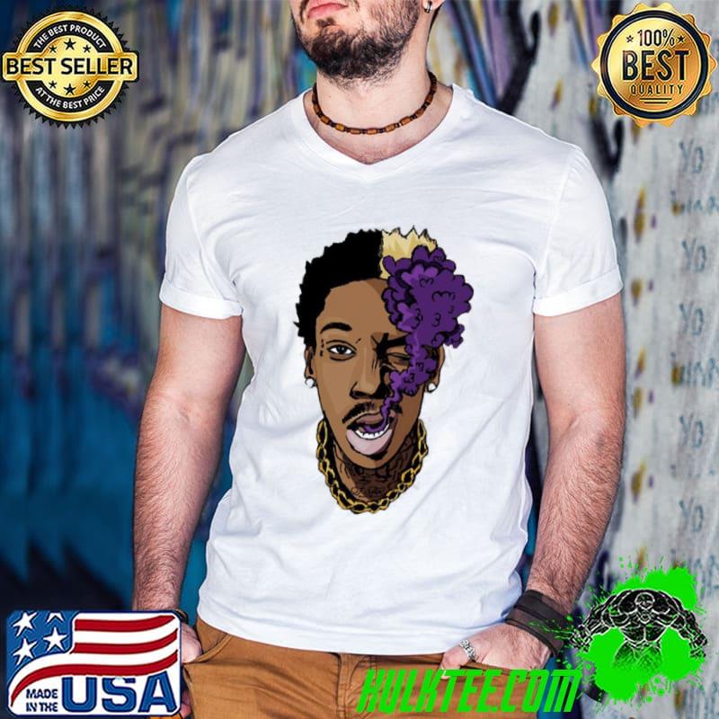 Animated art wiz khalifa classic shirt