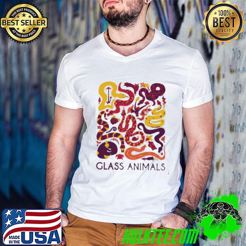 Black mambo style glass animals classic shirt