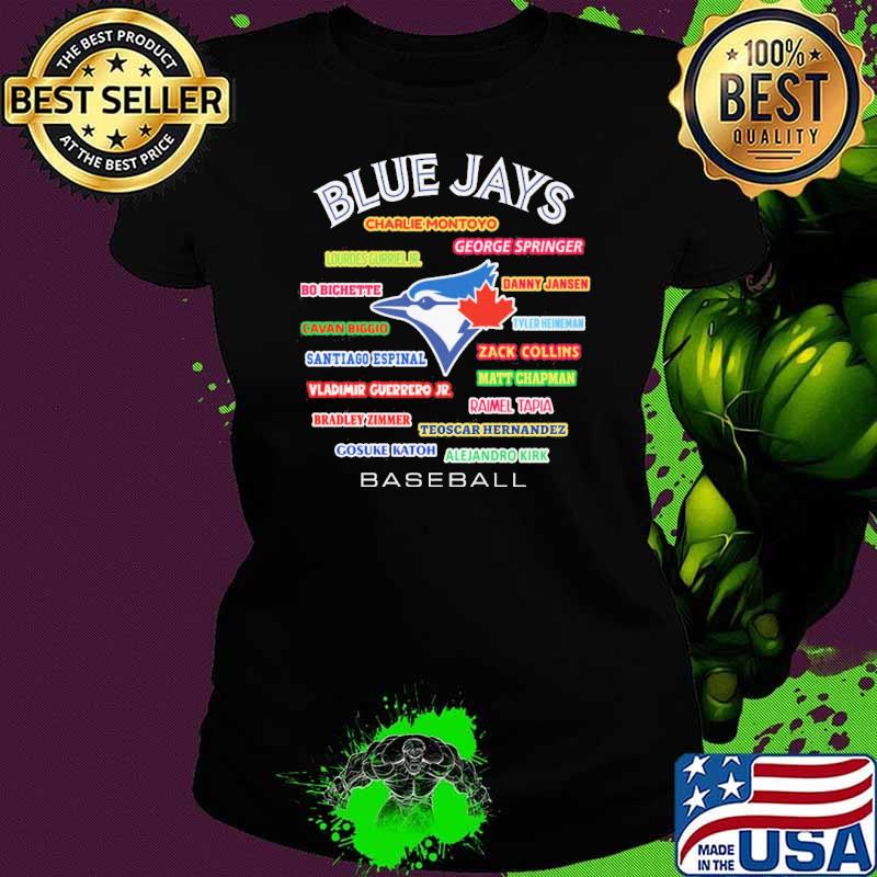 Blue Jays Name Of Member Baseball Shirt Ladies tee Blue Jays Name Of Member Baseball Shirt Ladies tee