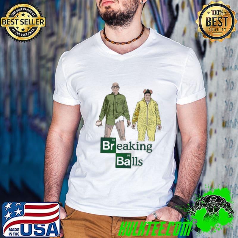 Breaking balls funny art breaking bad classic shirt