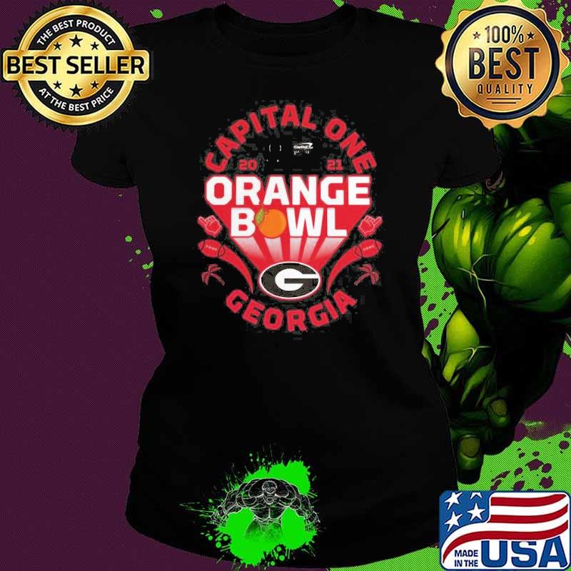 Capital One Orange Bowl Georgia 2021 Shirt Ladies tee Capital One Orange Bowl Georgia 2021 Shirt Ladies tee