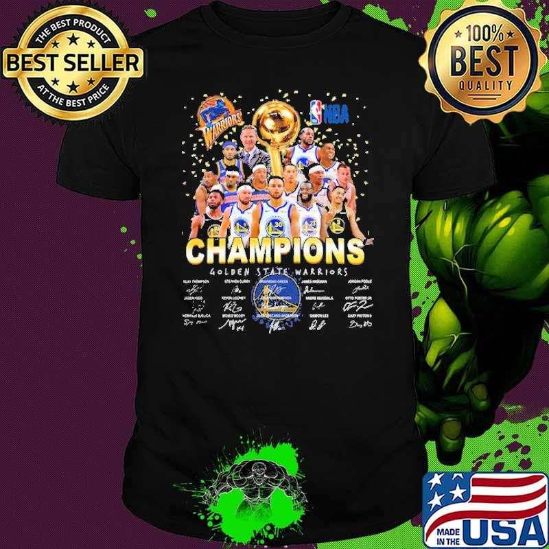 Champions Golden State Warriors Shirt