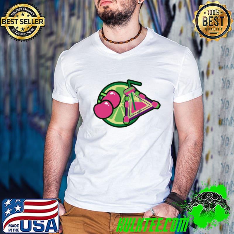 Cherry limeade logo splatoon classic shirt