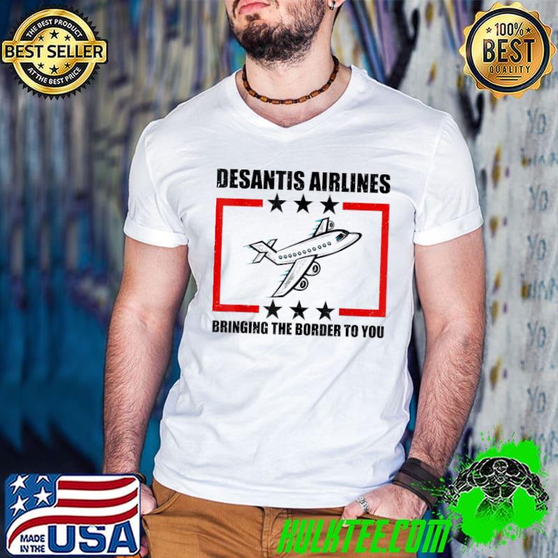 Desantis airlines political meme desantis shirt