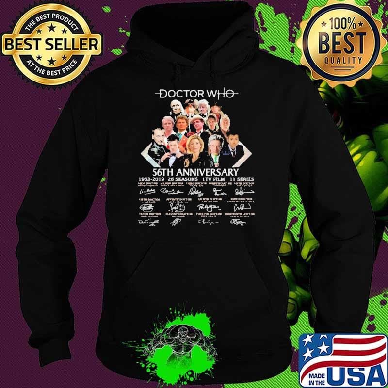 Doctor who 56th anniversary signatures s Hoodie Doctor who 56th anniversary signatures s Hoodie
