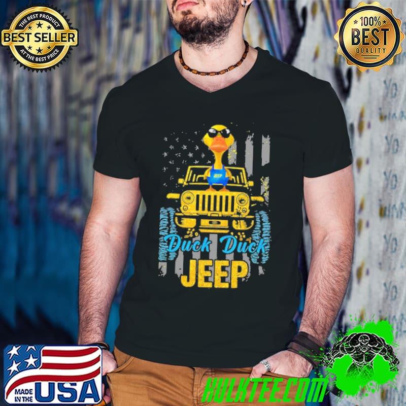 Duck Duck Jeep America Flag Shirt