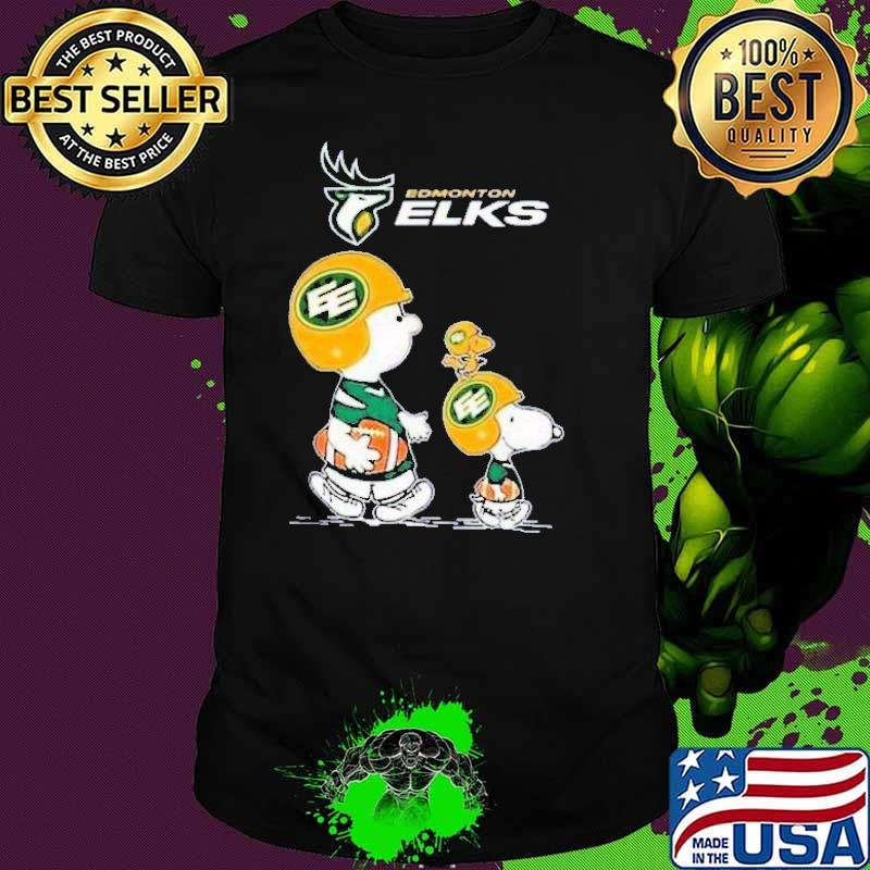 Edmonton ELKS Snoopy And Charlie Shirt