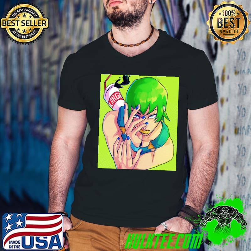 F.f foo fighters jojo's bizarre adventure classic shirt F.f foo fighters jojo's bizarre adventure classic shirt