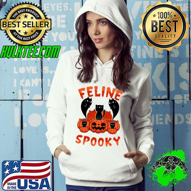 Feline Spooky Halloween Kitten Pumpkins Tobe Fonseca T-Shirt Hoodie Feline Spooky Halloween Kitten Pumpkins Tobe Fonseca T-Shirt Hoodie