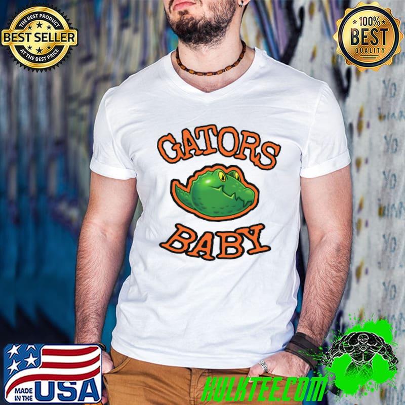 Florida Gator Baseball baby, College Kids Children Unisex&x27;s Short Sleeve Toddler Tee Classic T-