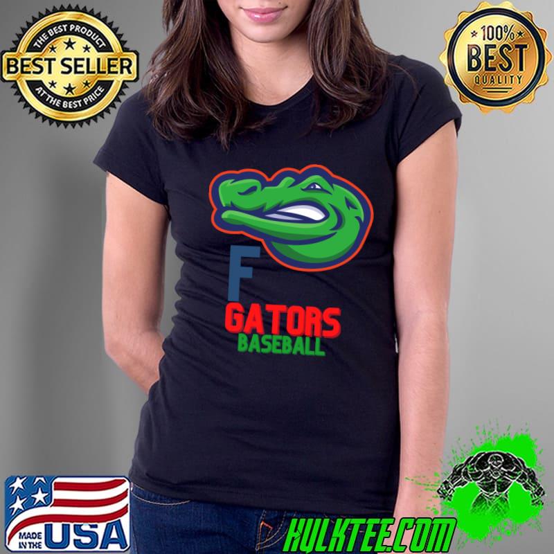 Florida Gators Baseball Classic T-Shirt Copy Ladies Tee Florida Gators Baseball Classic T-Shirt Copy Ladies Tee