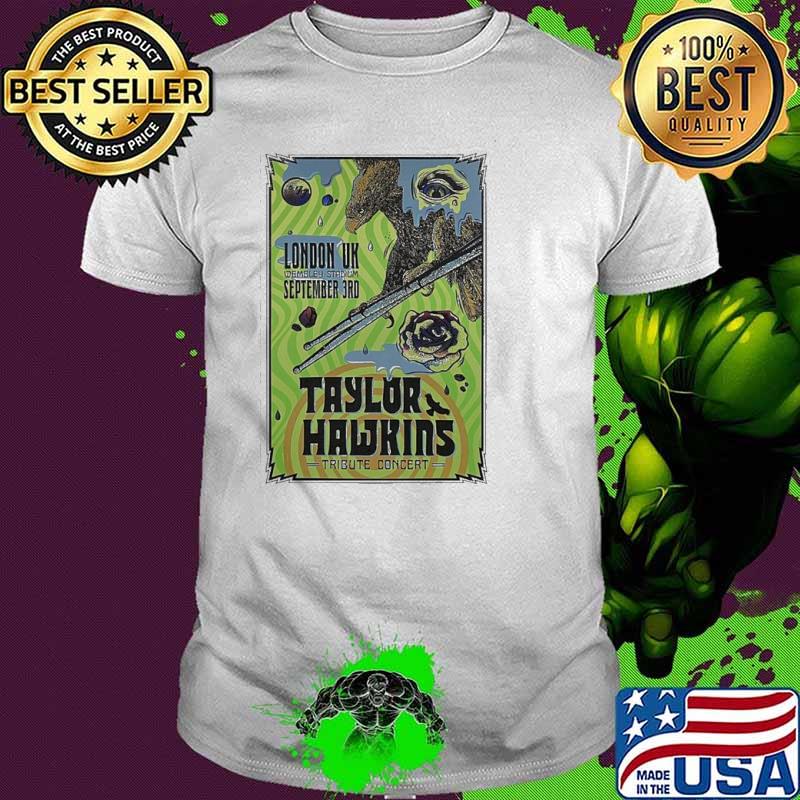 Foo fighters taylor hawkins tribute concert 2022 poster shirt Foo fighters taylor hawkins tribute concert 2022 poster shirt