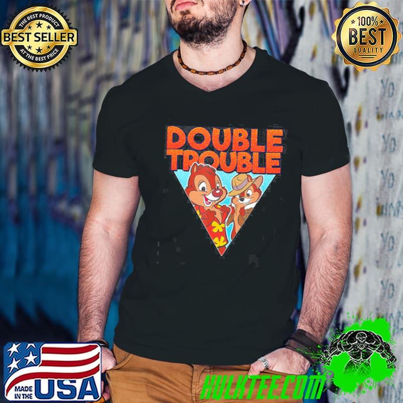Funny chip and dale cartoon characters vintage design classic shirt