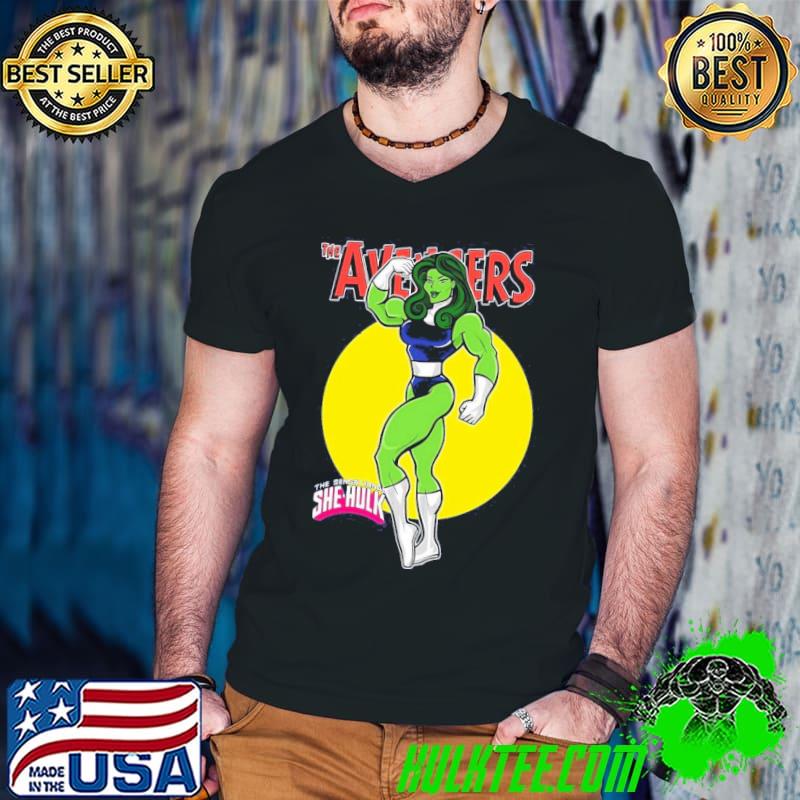 Go green the avengers the sensational she Hulk comics fanart shirt