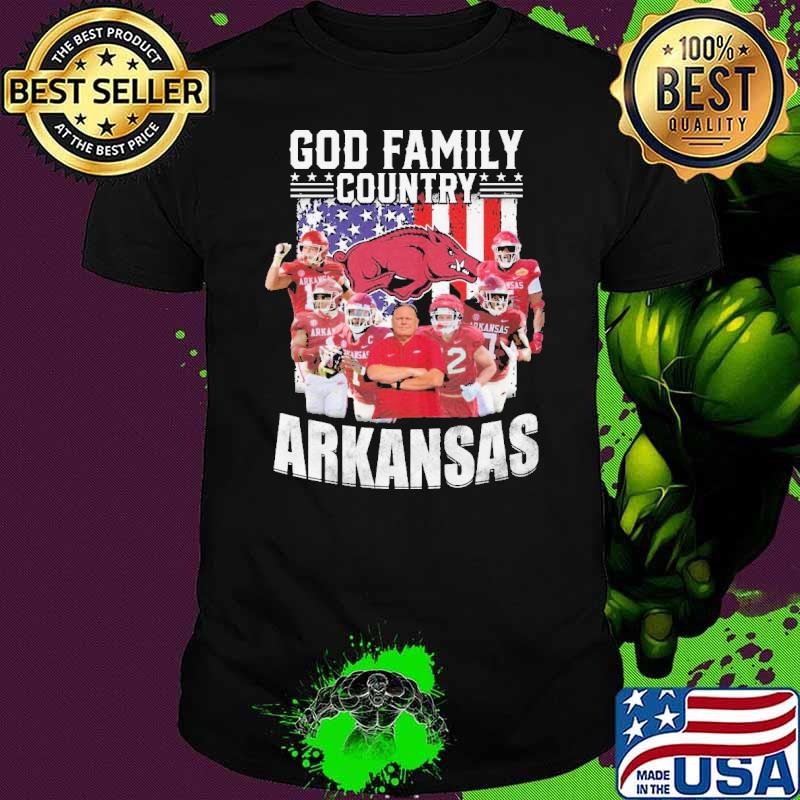 God Family Country Arkansas Shirt