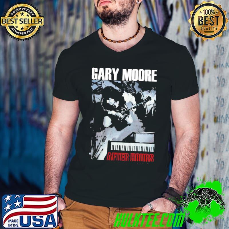 Graphic rock gary moore after hours thin lizzy skid rowclassci shirt