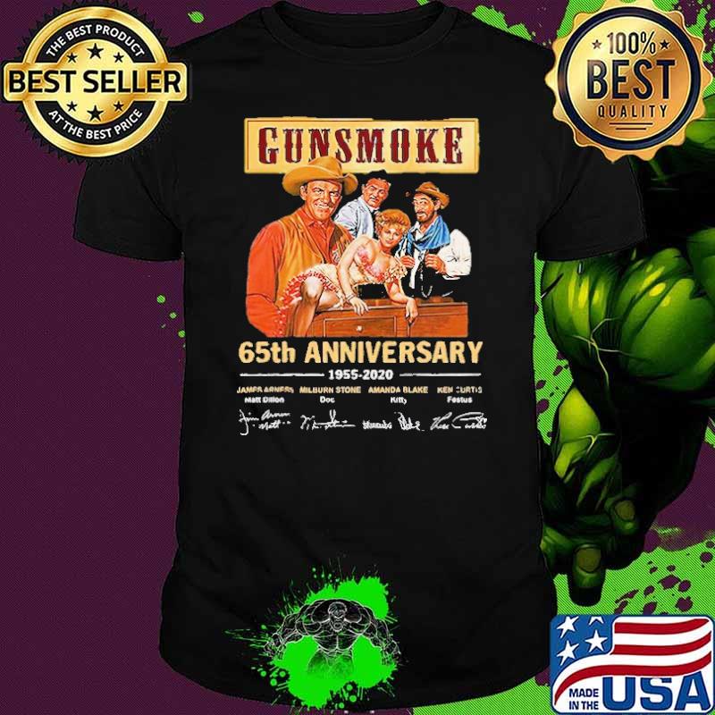 Gunsmoke 65th anniversary signatures shirt
