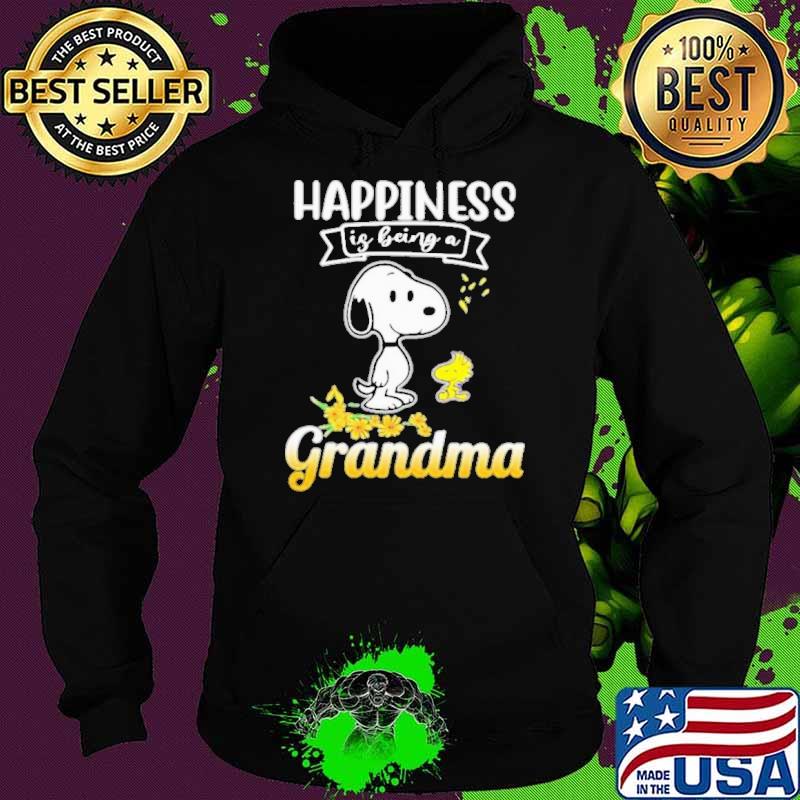 Happiness Is Being A GRandma Snoopy Shirt Hoodie Happiness Is Being A GRandma Snoopy Shirt Hoodie