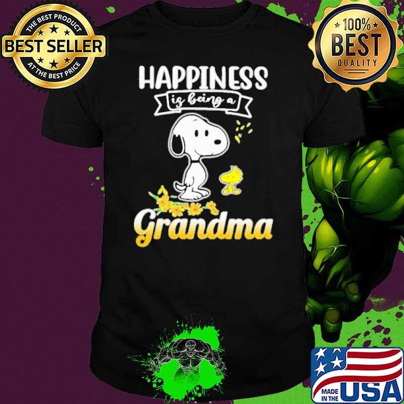 Happiness Is Being A GRandma Snoopy Shirt Happiness Is Being A GRandma Snoopy Shirt