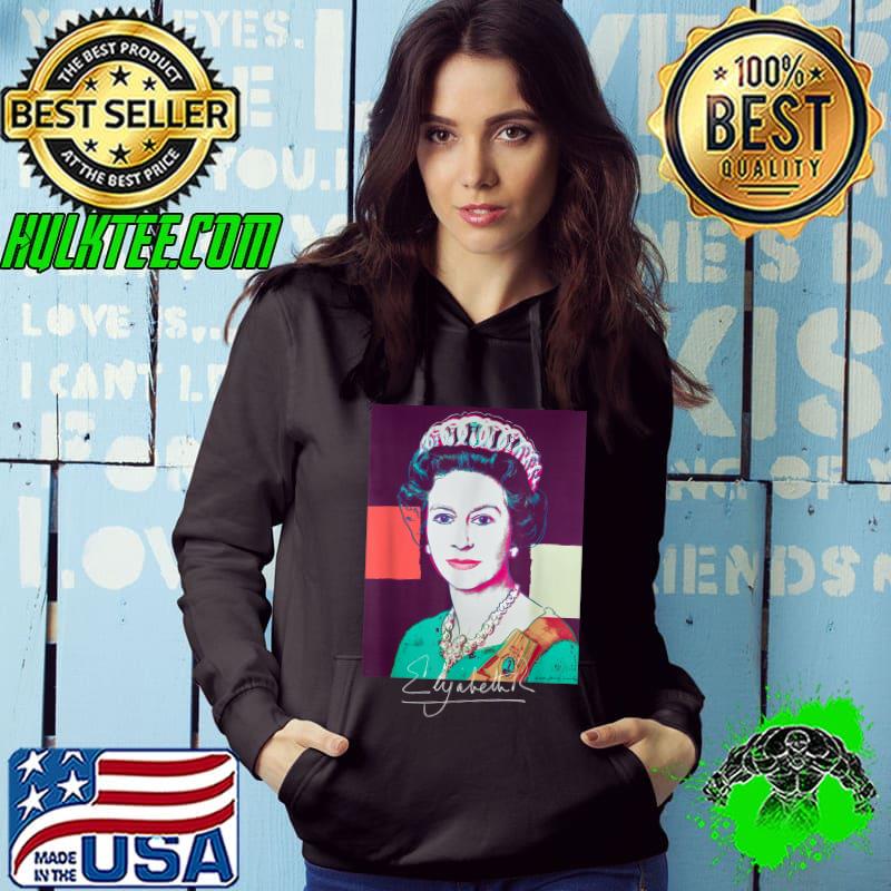 Highness Queen Of England Signature Elizabeth 2 Queen Royal T-Shirt Hoodie Highness Queen Of England Signature Elizabeth 2 Queen Royal T-Shirt Hoodie